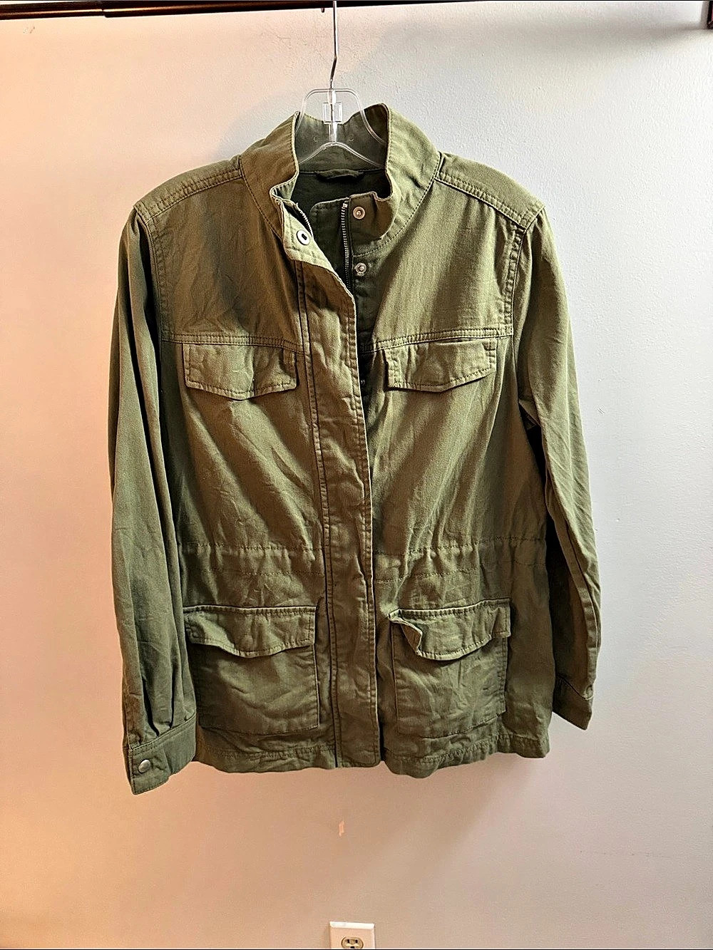Gap Utility Jacket in Green Size Medium